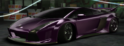 purple lamborghini gallardo